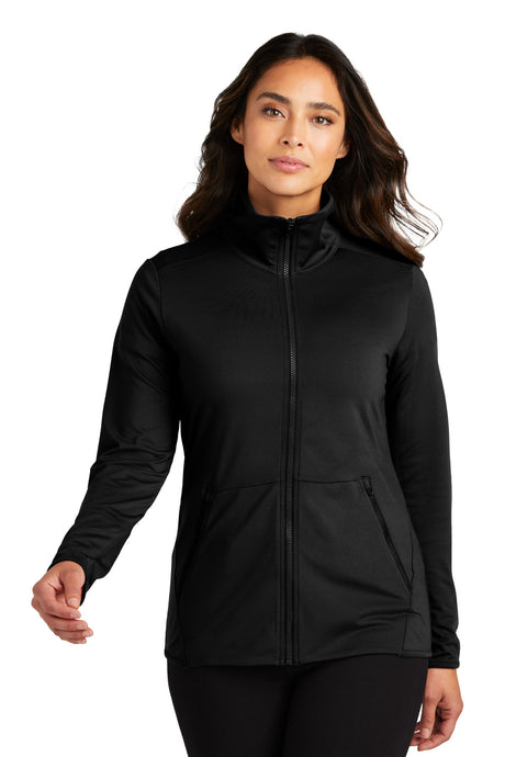 Port Authority® Women's Accord Stretch Fleece Full-Zip