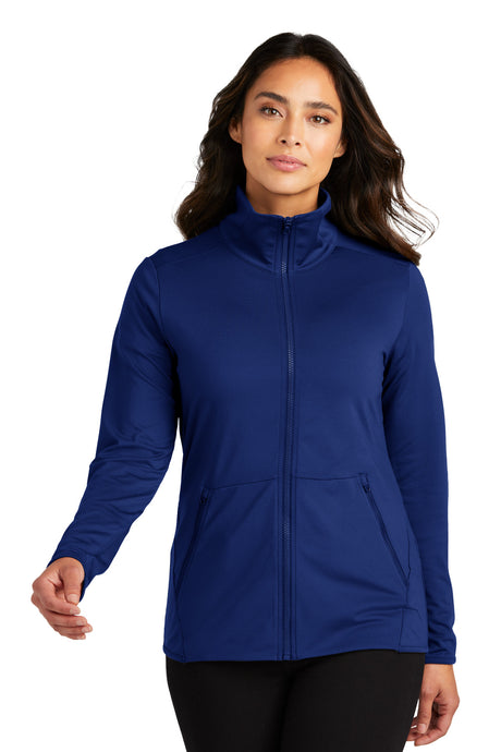 Port Authority® Women's Accord Stretch Fleece Full-Zip