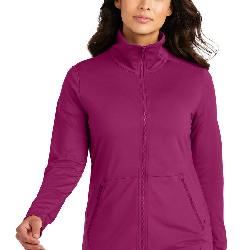 Port Authority® Women's Accord Stretch Fleece Full-Zip