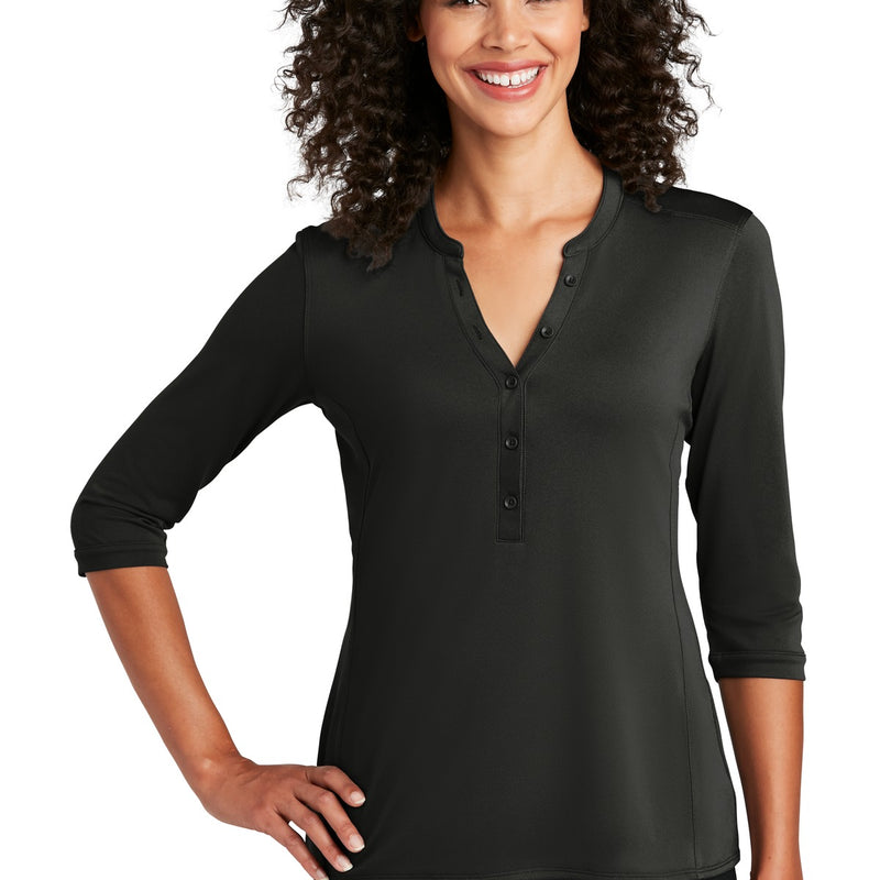 Port Authority ® Women's UV Choice Pique Henley