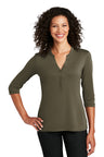 Port Authority ® Women's UV Choice Pique Henley