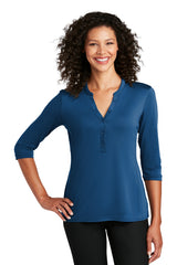 Port Authority ® Women's UV Choice Pique Henley