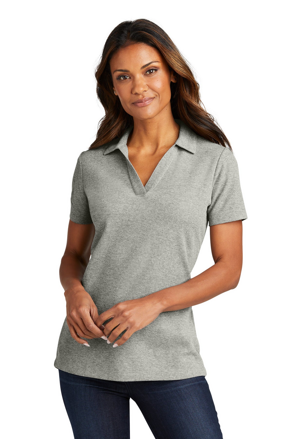 Port Authority® Women's C-FREE® Cotton Blend Pique Polo