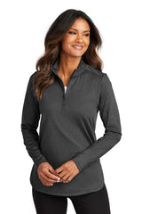 Port Authority® Women's C-FREE® Double Knit 1/4-Zip