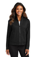 Port Authority® para mujer C-FREE® de doble tejido con cremallera completa