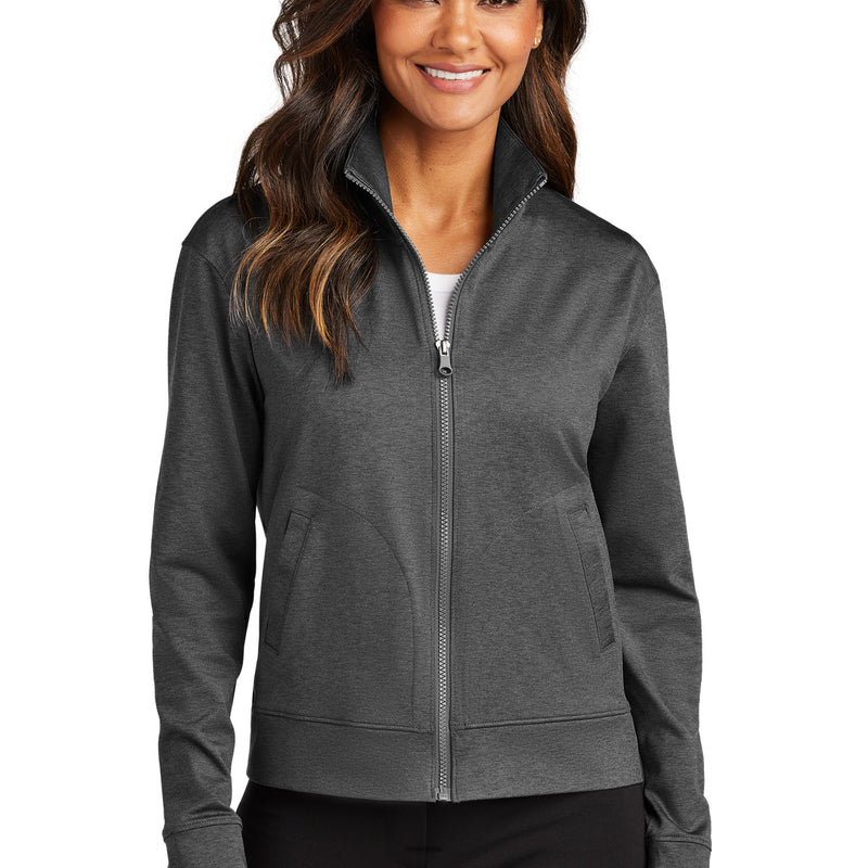 Port Authority® Women's C-FREE® Double Knit Full-Zip