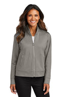 Port Authority® para mujer C-FREE® de doble tejido con cremallera completa