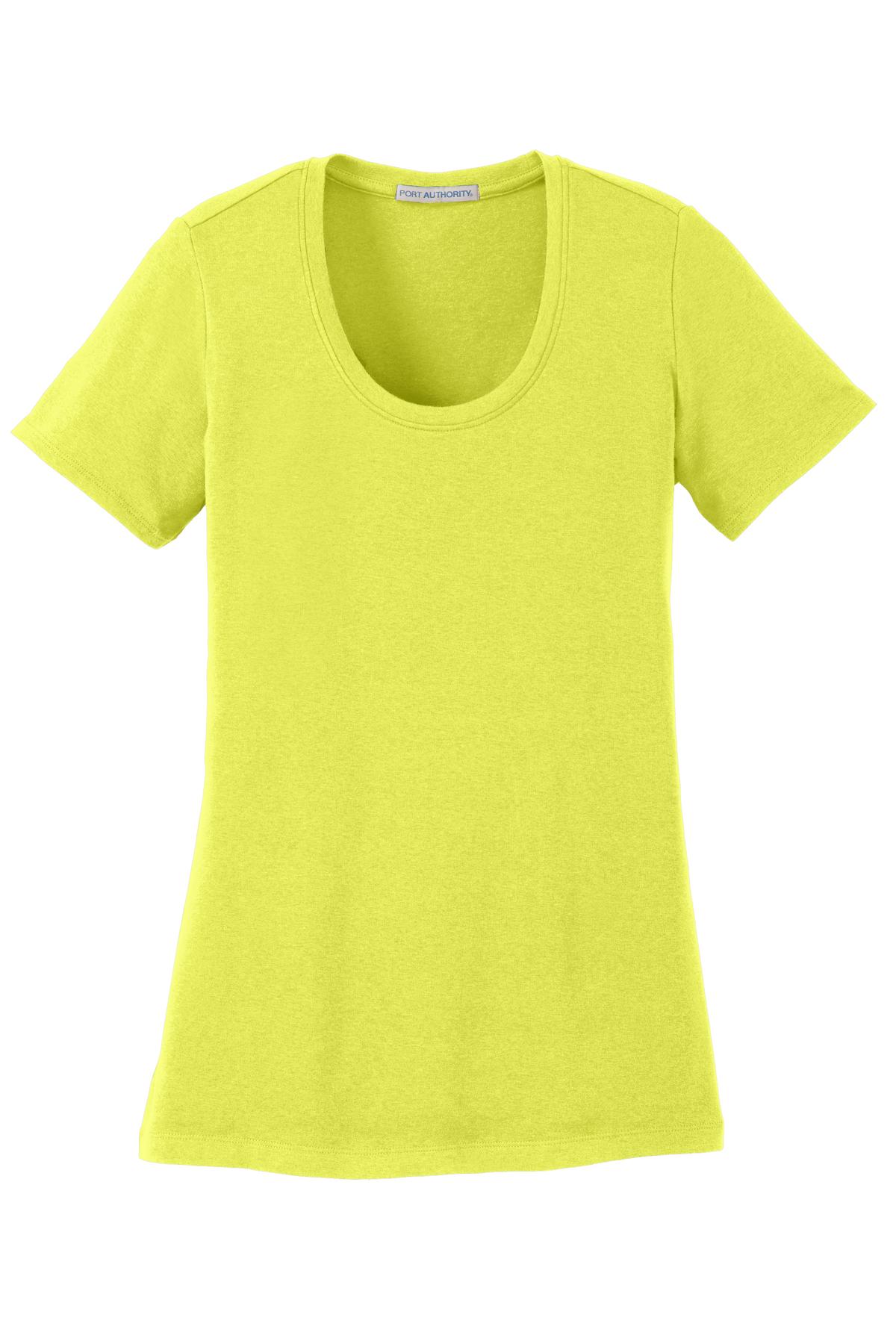 Port Authority® Ladies Concept Stretch Scoop Tee