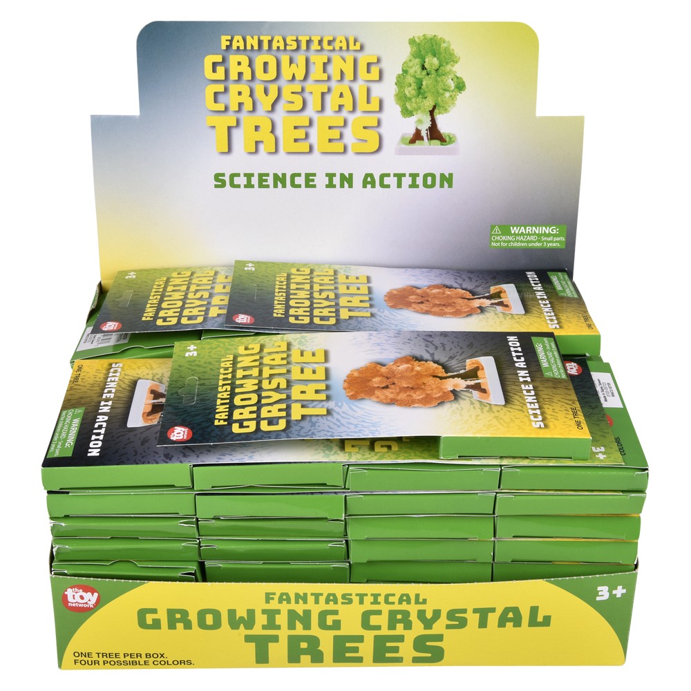 Growing Crystal Tree 5" (72 Pc Display)