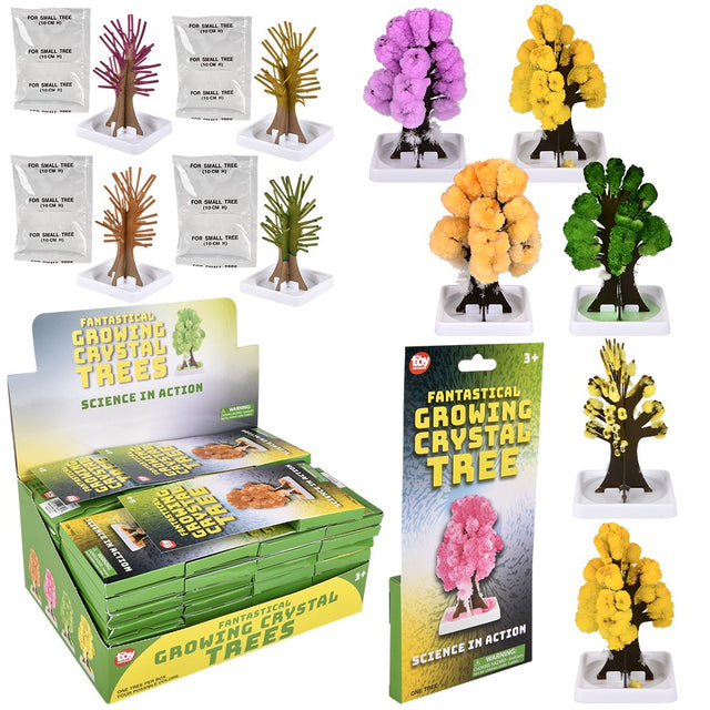 Growing Crystal Tree 5" (72 Pc Display)