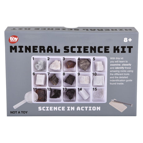 Mineral Science Kit 15pc