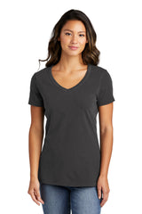 Port & Company® Women's Beach Wash® Garment-Dyed V-Neck Tee