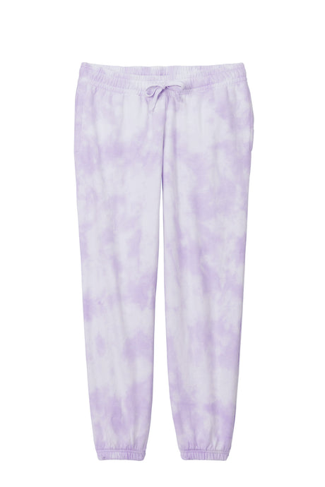 Port & Company® Women's Beach Wash Cloud Tie-Dye Sweatpant