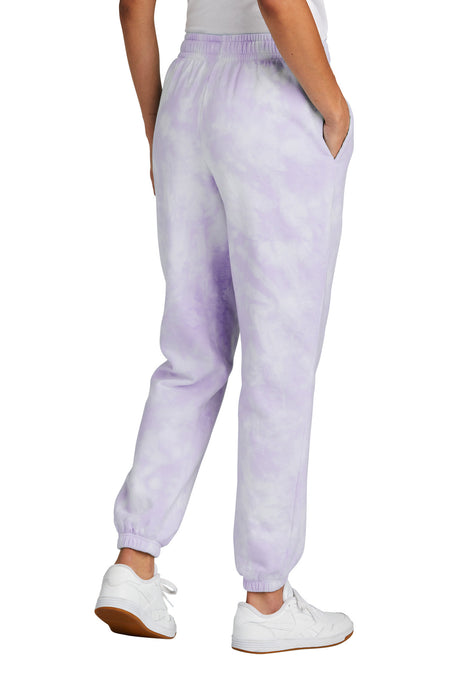 Port & Company® Women's Beach Wash® Cloud Tie-Dye Sweatpant