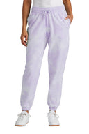 Pantalón deportivo con teñido en nube Beach Wash para mujer de Port & Company®