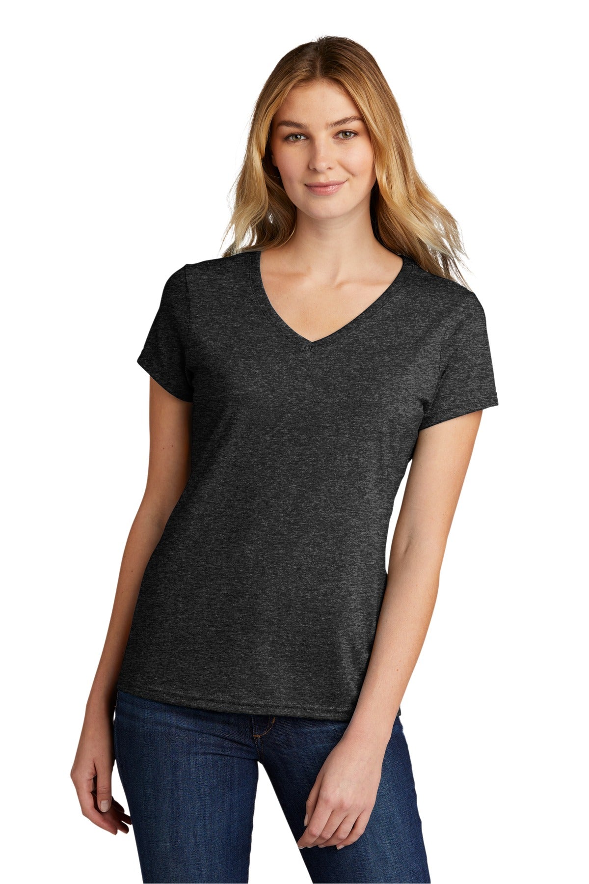 Port & Company ® Women's Tri-Blend V-Neck Tee