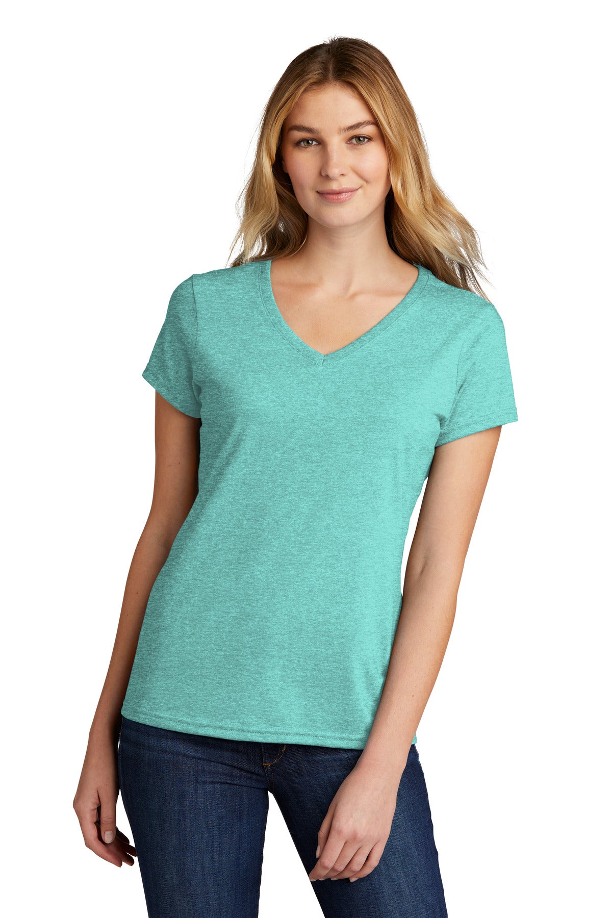 Port & Company ® Women's Tri-Blend V-Neck Tee