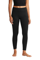 Sport Tek Women's 7/8 Stretch Athletic Legging, flexible fitness leggings for women