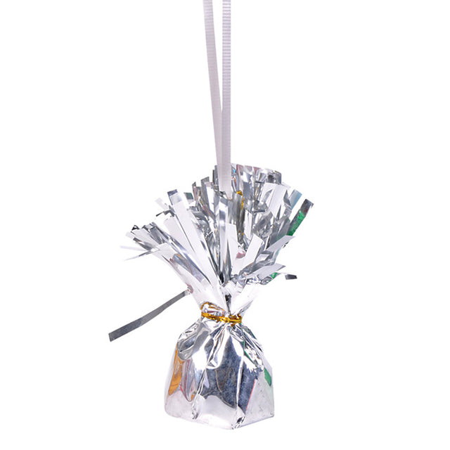 Silver Metallic Balloon Weight (1 DZ)