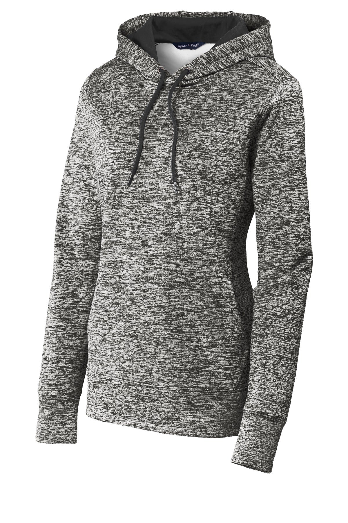 Sport-Tek® Women's PosiCharge® Electric Heather Fleece Hooded Pullover