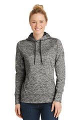 Sport-Tek® Women's PosiCharge® Electric Heather Fleece Hooded Pullover