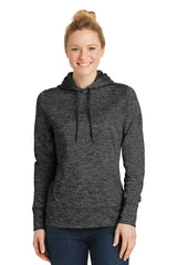 Sport-Tek® Women's PosiCharge® Electric Heather Fleece Hooded Pullover