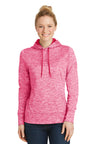 Sport-Tek® Women's PosiCharge® Electric Heather Fleece Hooded Pullover