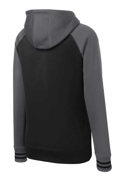 Sport-Tek® Women's Sport Wick Varsity Fleece Full-Zip Hooded Jacket