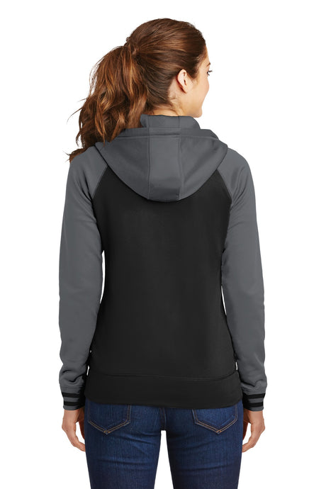 Sport-Tek® Women's Sport-Wick® Varsity Fleece Full-Zip Hooded Jacket