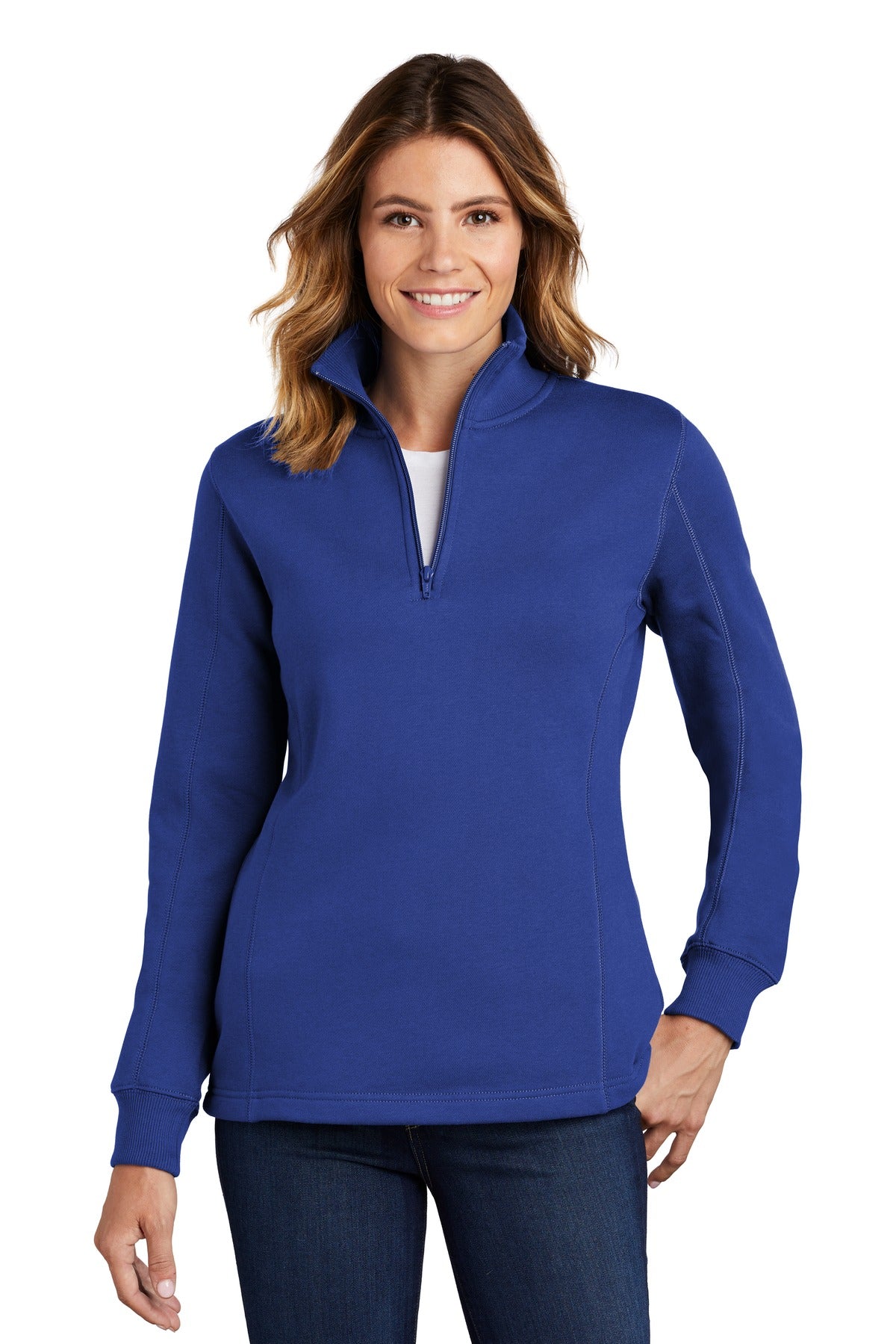 Sport-Tek® Women's 1/4-Zip Sweatshirt