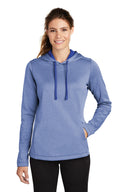 Sudadera con capucha de forro polar PosiCharge® Sport-Wick® Heather para mujer Sport-Tek®