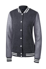Sport-Tek® Ladies Fleece Letterman Jacket