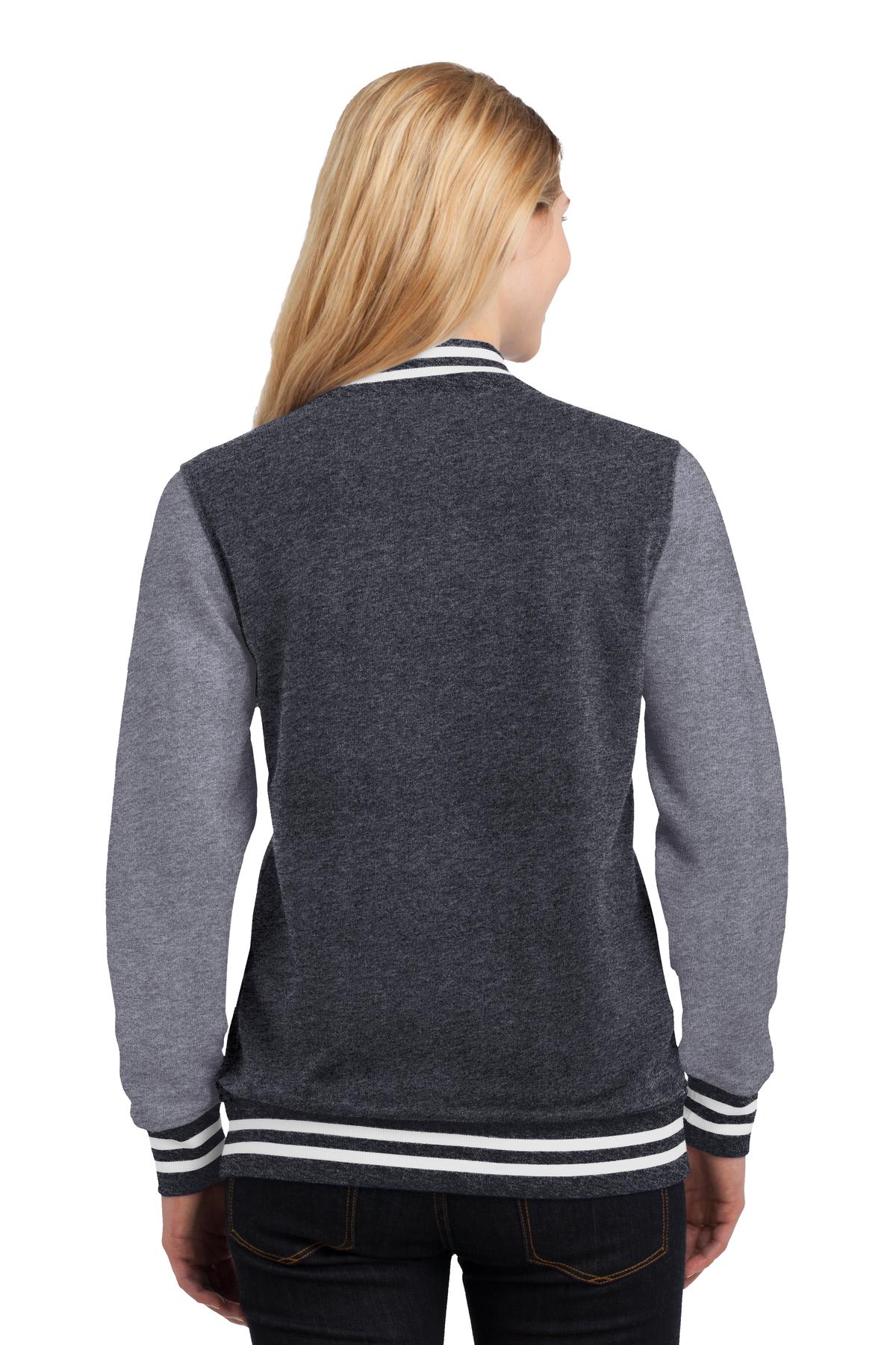 Sport-Tek® Ladies Fleece Letterman Jacket