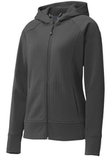 Sport-Tek® Ladies Rival Tech Fleece Full-Zip Hooded Jacket