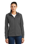 Sport-Tek® Ladies Rival Tech Fleece Full-Zip Hooded Jacket