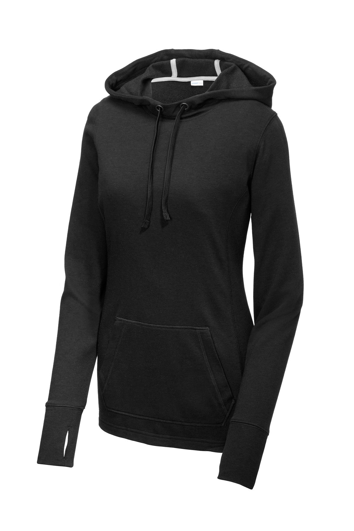 Sport-Tek ® Women's PosiCharge ® Tri-Blend Wicking Fleece Hooded Pullover