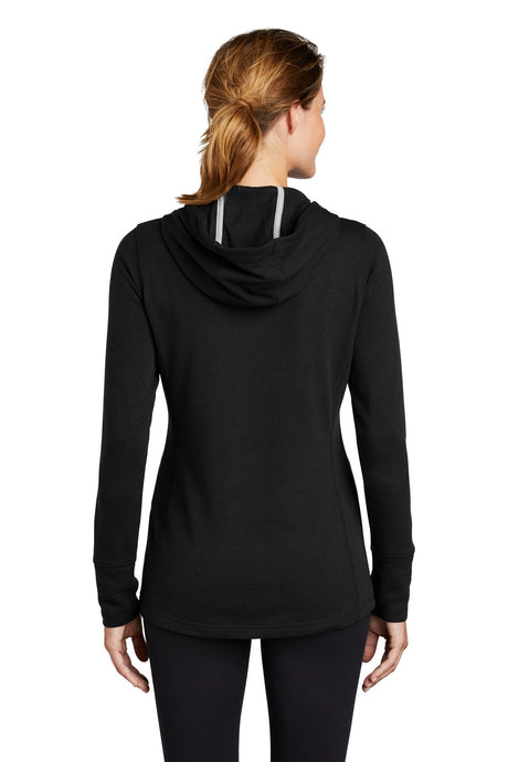 Sport-Tek ® Women's PosiCharge ® Tri-Blend Wicking Fleece Hooded Pullover