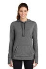 Sport-Tek ® Women's PosiCharge ® Tri-Blend Wicking Fleece Hooded Pullover
