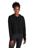 Sudadera corta con capucha de forro polar PosiCharge® Tri-Blend Wicking para mujer Sport-Tek®