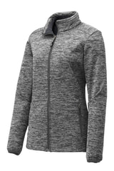 Sport-Tek® Women's PosiCharge® Electric Heather Soft Shell Jacket