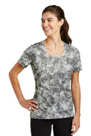 Camiseta con cuello redondo Mineral Freeze para mujer Sport-Tek®