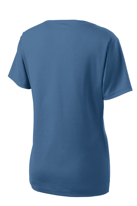 Sport-Tek® Women's PosiCharge RacerMesh V-Neck Short Sleeve Tee