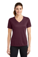 Sport-Tek® Women's PosiCharge RacerMesh V-Neck Short Sleeve Tee