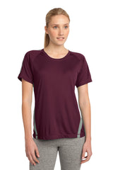 Sport-Tek® Ladies Colorblock PosiCharge® Competitor™ Tee