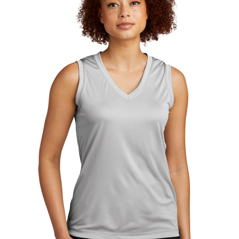 Sport-Tek® Women's Sleeveless PosiCharge Competitor V-Neck Tee