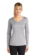 Women's Long Sleeve PosiCharge Competitor V-Neck Tee