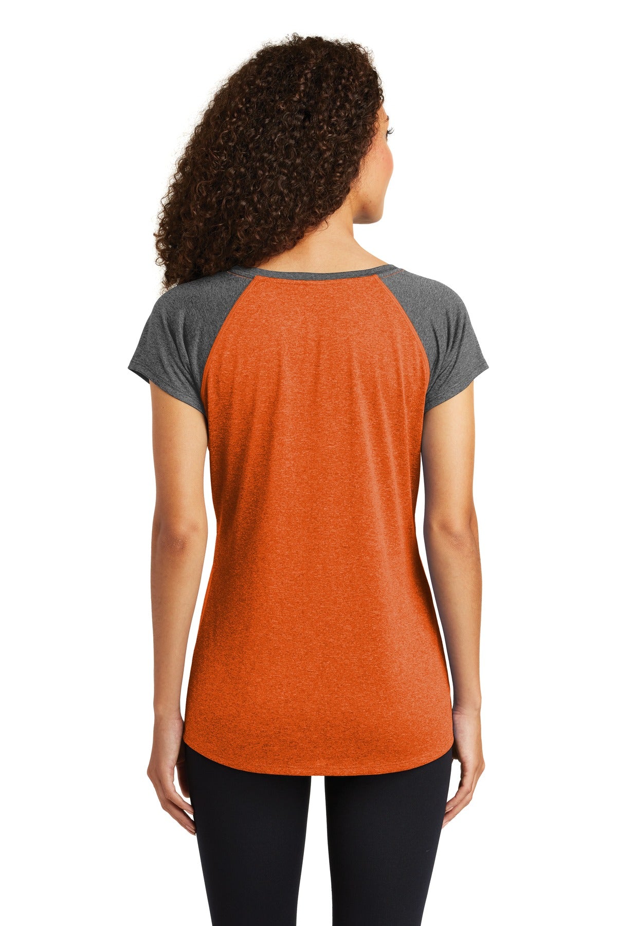 Sport-Tek ® Women's Heather-On-Heather Contender ™ Scoop Neck Tee