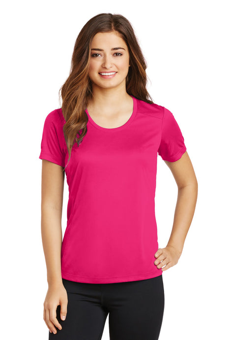 Sport-Tek® Ladies PosiCharge® Elevate Scoop Neck Tee