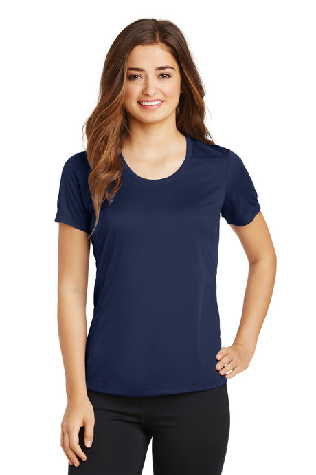 Sport-Tek® Ladies PosiCharge® Elevate Scoop Neck Tee