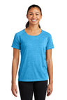 Sport-Tek ® Women's PosiCharge ® Tri-Blend Wicking Scoop Neck Raglan Tee